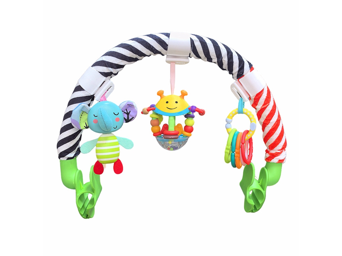Móbile para Carrinho de Bebê com Clipe para Berçoclipe de Carro em Forma de Elefante com Miçangas CHENNNLS