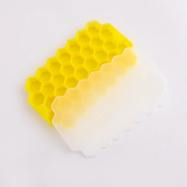 Gelo Em Forma De Favo Mel Silicone Com 37 Células