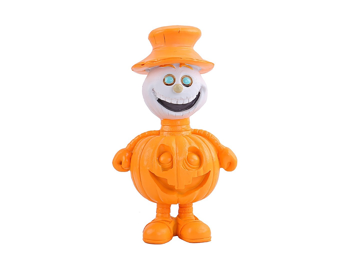 Laxiscreed Decoração De Abóbora Halloween X3-12 Pumpkin C Style Com Boneco Em Pé Para Festa Ao Ar Livre