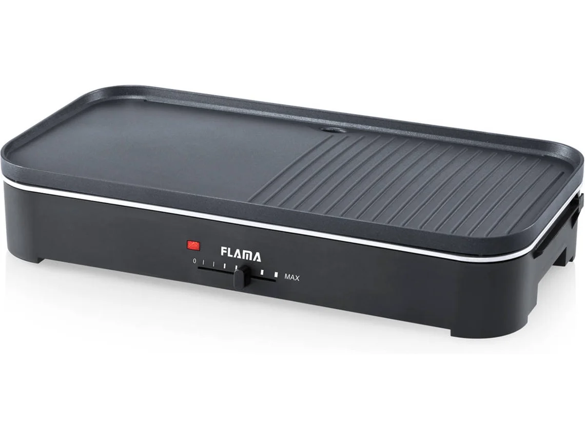 Grelhador de Mesa FLAMA 4840FL (2200 W - Preto)