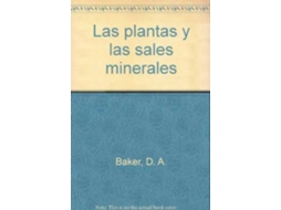 Livro Las plantas y las sales minerales de D A Baker e James F Sutcliffe (Espanhol)