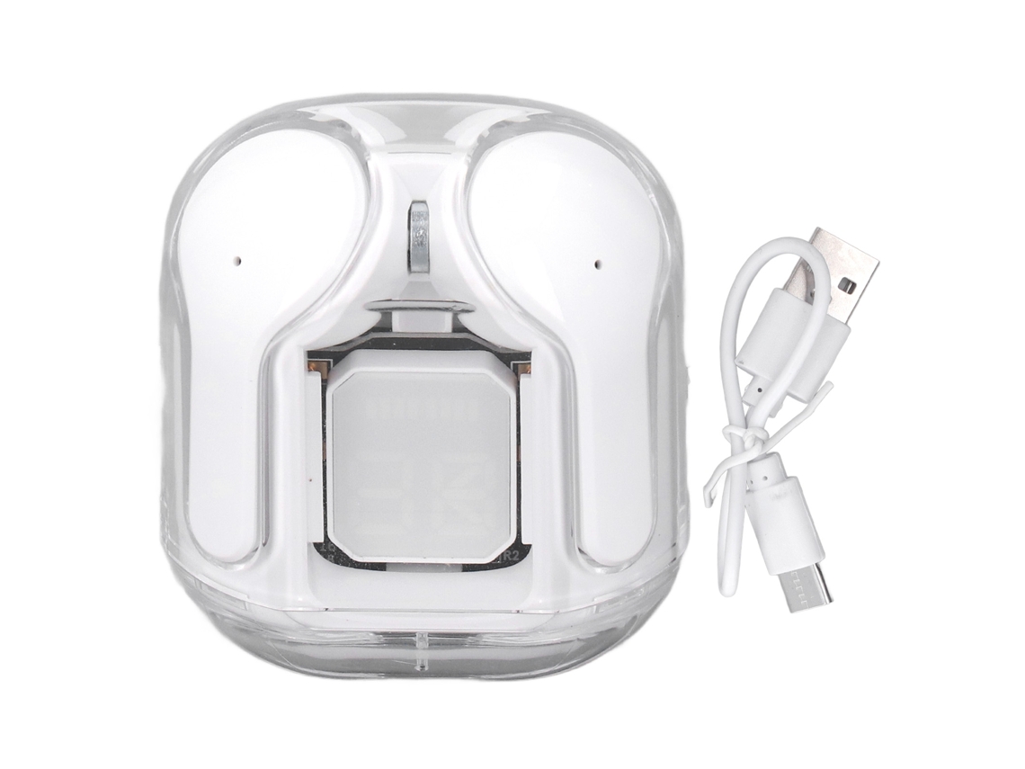 Fones Bluetooth LAXISCREED Bt 5.0 Enc Leve Branco