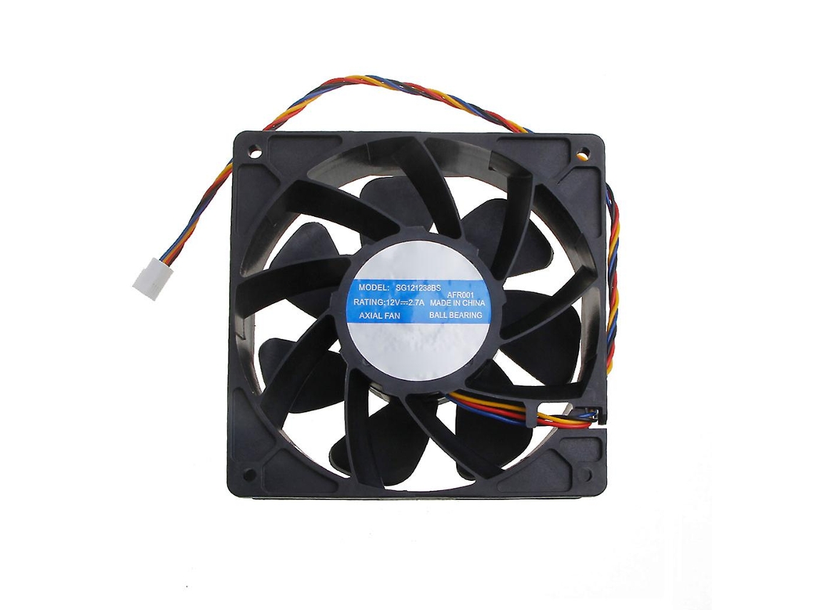 Sg121238bs Para Dc 12v 2.7a 6000rpm S7 S9 T9 L3 Btc Eth Mineração Rolamento De Esferas Duplo