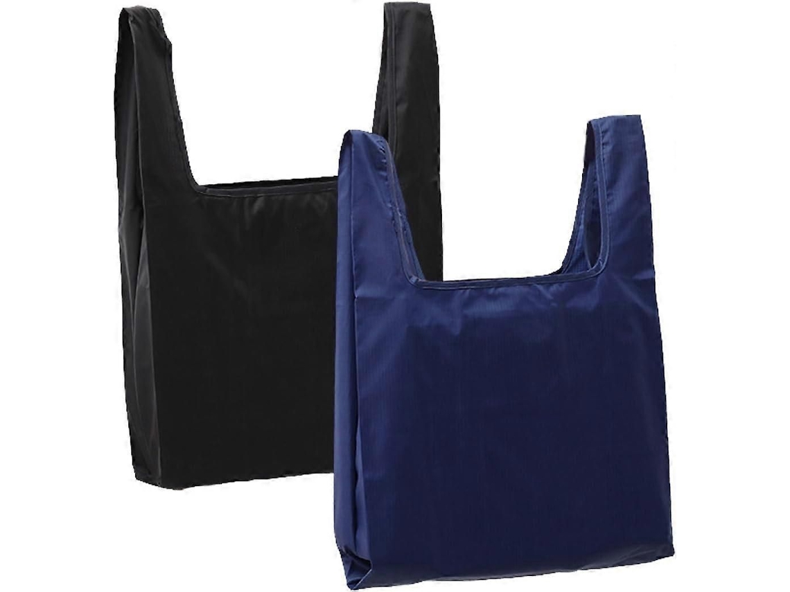 Saco de Compras Reutilizável 2 Pack Saco de Supermercado Lavável Eco friendly Nylon Saco Dobrável para Uso Diário GOKOCO