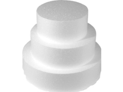 Rayher - Bolo De Noiva De Poliestireno Ø 30 A 10 Cm Altura 21cm 3 P