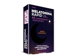 Suplemento Alimentar Melatonina Rapid 1,9Mg - 40 Comp. - Fharmonat
