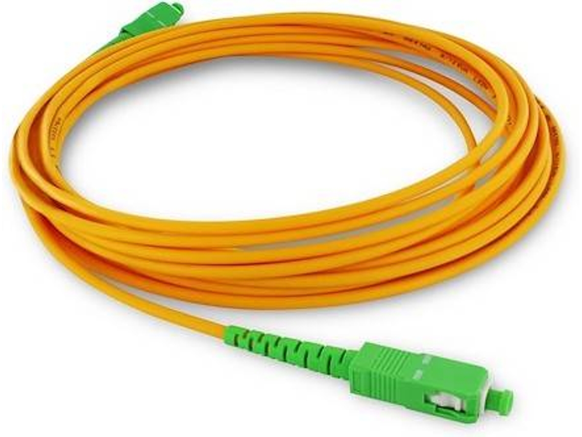 Cabo Fibra Ótica MONOMODO 2Ms Laranja