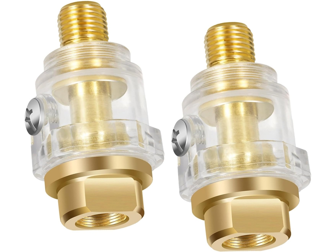 Mini Lubrificador Em Linha 1/4 Npt Lubrificador Para Ferramentas Pneumáticas Zeuxo