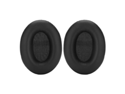 Aetheria almofadas de Reposição para Fones de Ouvido Monster Studio 1.0 Couro Artificial Preto