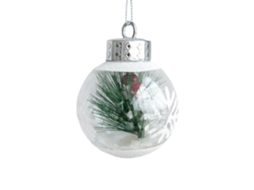 Laxiscreed Decoração De Natal Com Flocos De Neve Transparentes E Luzes Em String Para Festas