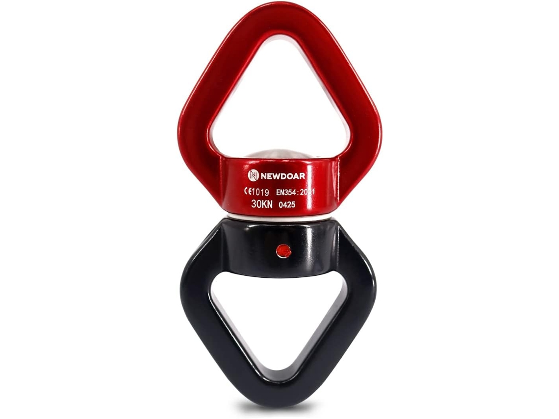 Balanço Rotator, Descensor De Escalada Micro Rotator 30kn Com Certificação Ce Para Dança Aérea, Balanço De Yoga, Rede, Escalada, Arborista Zeuxo