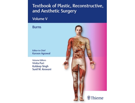 Livro Textbook of Plastic, Reconstructive, and Aesthetic Surgery, Vol 5 de Karoon Agrawal (Inglês - Capa Dura)