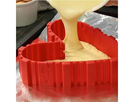 2017 Novo 4pcs / Lote Molde De Bolo De Silicone De Grau Alimentício Magic Bake Snakes Skmei