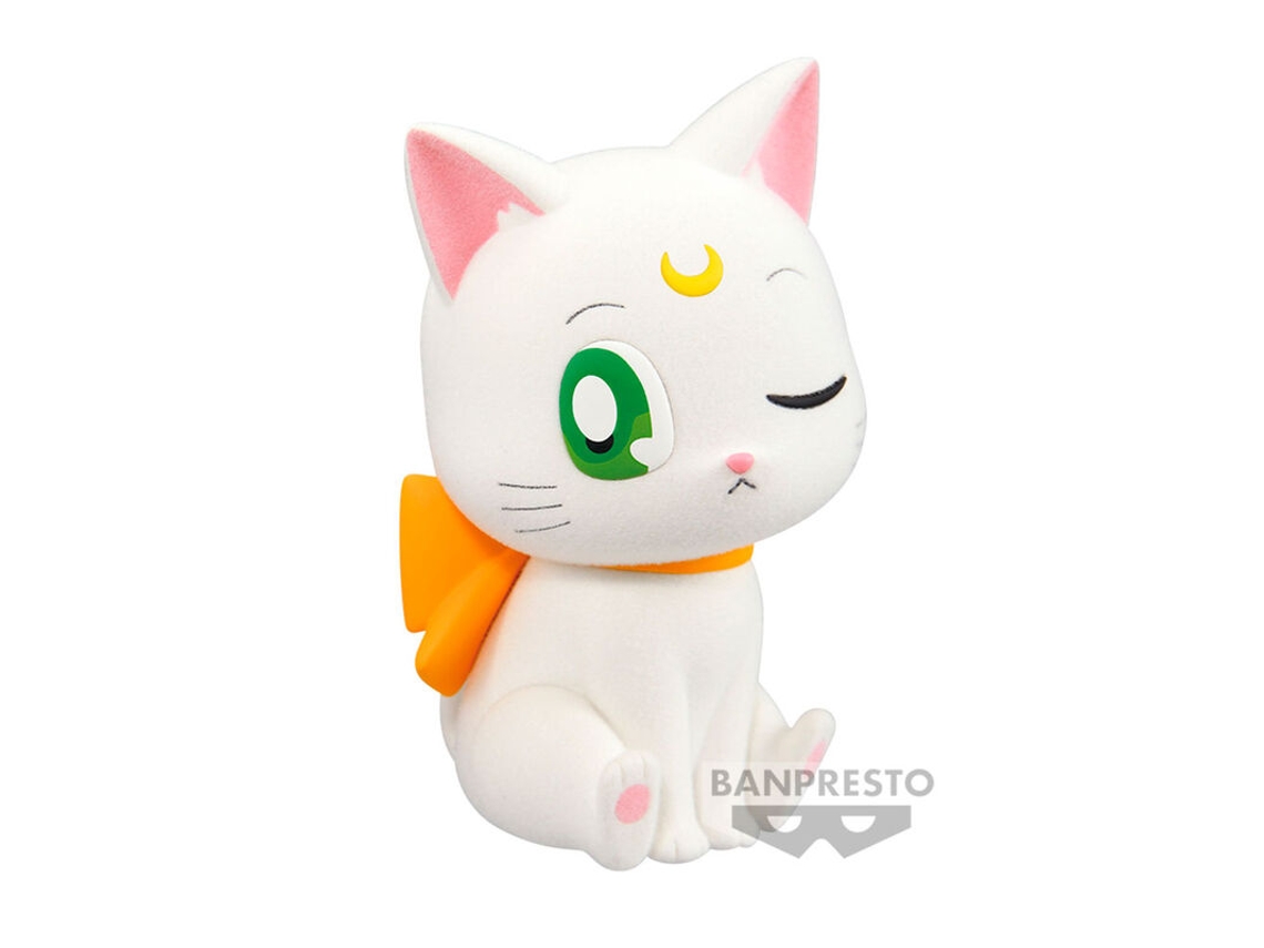 Pretty Guardian Sailor Moon Cosmos O Filme Artemis Big Ribbon Fluffy Puffy Figura 7cm Banpresto