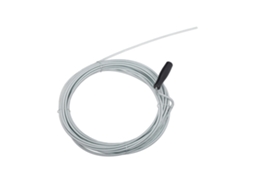 Relaxdays Espiral De Limpeza De Drenos 10m, Limpeza Mecânica, Espiral Para Wc, Chuveiro, Lavatório, Ø 5mm, Prata