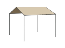 Canopy Tent, Canopy Tents Vidaxl Bege Aço