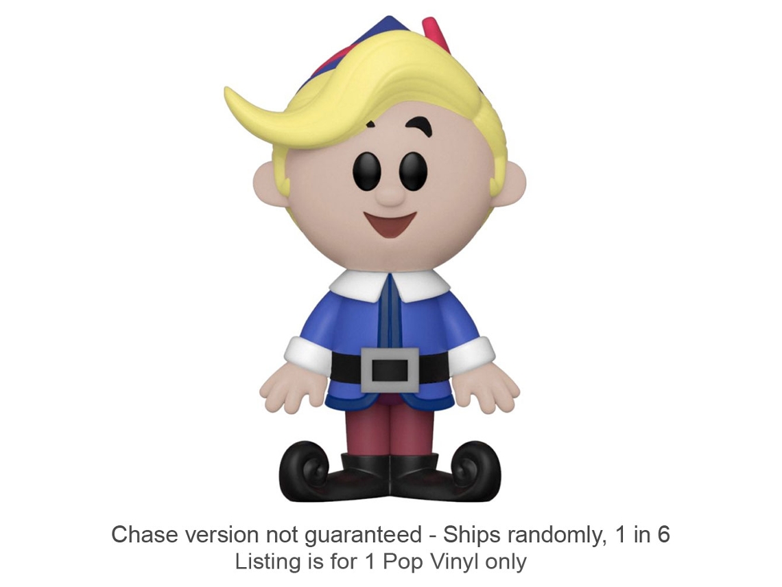 Figura Funko RUDOLPH Hermey Vinyl Soda Chase Envio 1 em 6