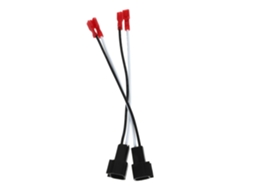 2 Conectores Fiação para Alto-falantes de Carro, Adaptador de Áudio, Compatível