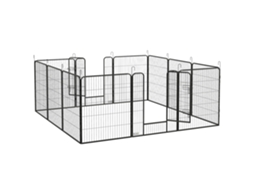 Banco de Jardim 3 Lugares Terraço 127x60x87 Cm em Metal Epóxi Preto