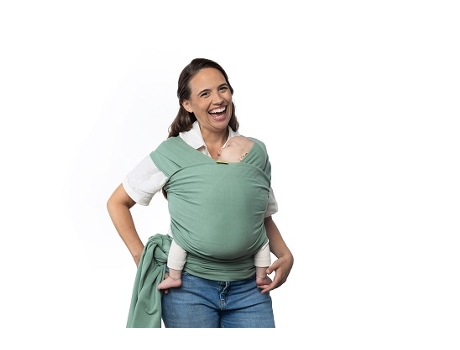 BOBA Wrap Fular Elástico Portabebé Ideal Recién Nacidos Pañuelo Ergonómico El Portabebé Más Recomendado para Los Primeros Meses. Dusty Pink