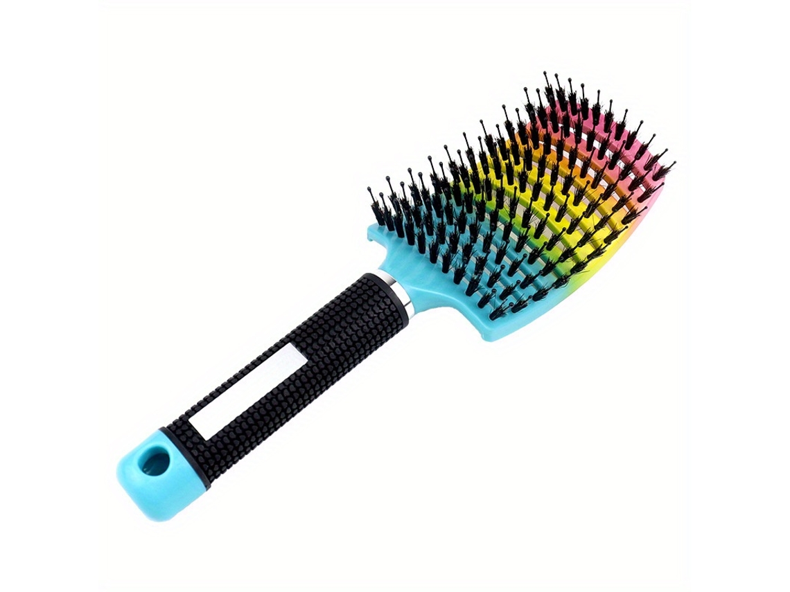 (colorido) Pacote Com 1 Pente Mágico Para Massagem No Couro Cabeludo, Ferramenta Para Estilizar O Cabelo.
