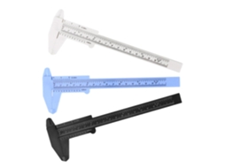 Paquímetro Vernier De Plástico 150mm, 0,5mm, 3 Peças