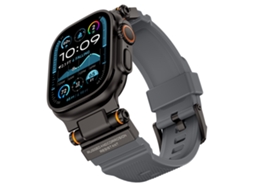 Bracelete para Apple Watch 44/45/46/49mm XIAOMOYU (preto Cinza)