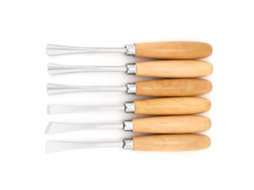 Set De 6 Lâminas De Carpintaria Profissionais Para Tala De Madeira Ferramentas Manuais Diy