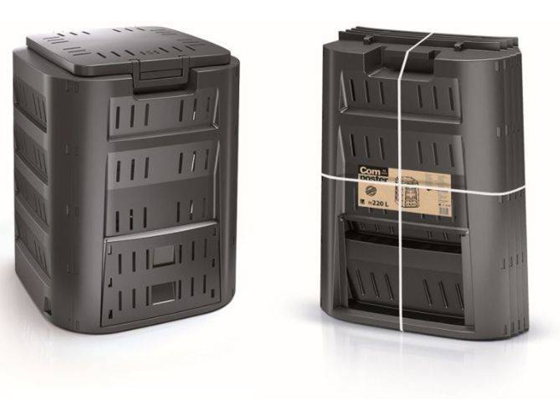 Compostor PROSPERPLAST (Preto - 220 L)