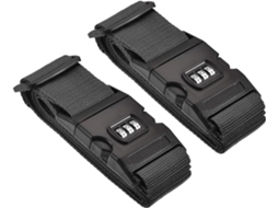 Conjunto De 2 Cintas Bagagem M Meterxity Acessórios Viagem Ajustáveis Com Fivela E Trava Combinação, Ideais