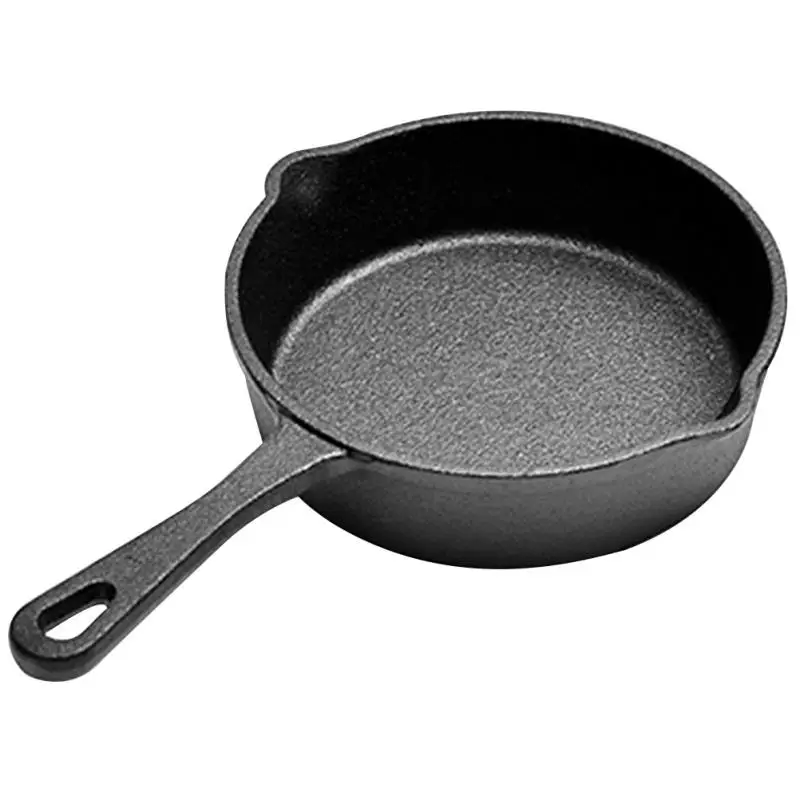 Mini Frigideira de Ferro Fundido, Perfeita para Fritar Ovos e Grelhar, Sem Necessidade de Tampa. MDUG