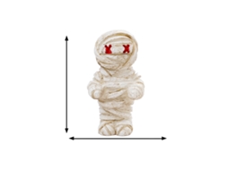 Laxiscreed Boneco De Halloween Múmia E Feiticeiro Decoração De Sala E Carro