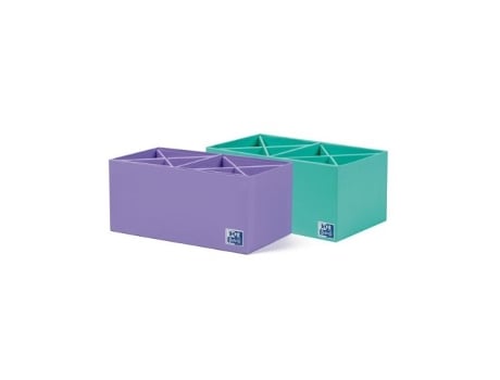 Livro Organizador Portabolis En Cruz 2x4 Compartimentos Surtido De Desconocido (espanhol)