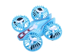 Carro voador de inércia 2026, resistente a quedas e desgaste, quadricóptero de brinquedo, presente ideal para meninos e meninas, azul.