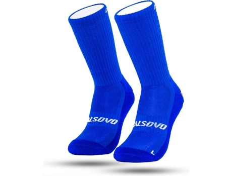 CALSOVO - Meias com grip - Antiderrapante - Tamanho único - Futebol