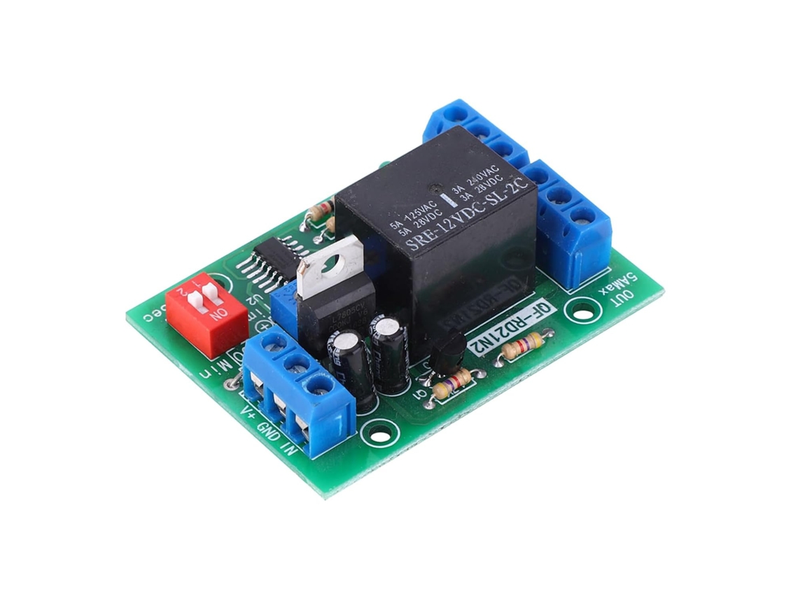 Módulo De Relé Retardo Desligamento Interruptor Temporizador 10-16v