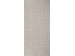 Tapete De Corredor Aspecto Juta Cinza 80x150