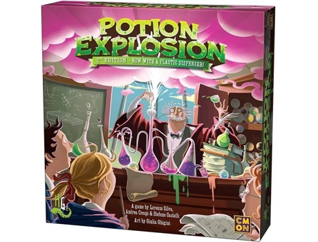 Jogo de Tabuleiro  Potion Explosion 2nd Edition (Inglês - Idade Mínima: 14)