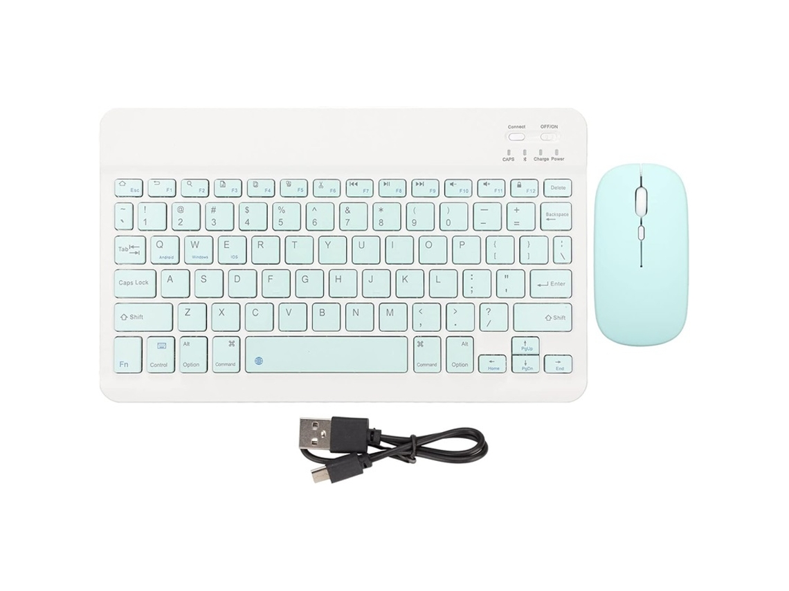 Teclado Bluetooth Portátil Ultrafino Recarregável Tablet Celular VOLTEDGE