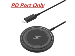Lurelia Carregador Sem Fios Magnético Magsafe, 30 W, Usb-c, Para Iphone 15/14/13/12/11 E Airpods