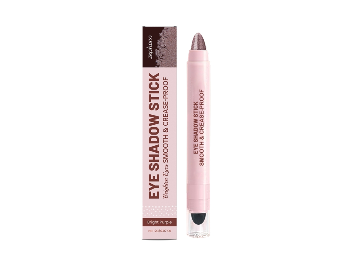 Pincel de Sombra LAXISCREED Roxo Claro, Cremoso e com Acabamento Brilhante