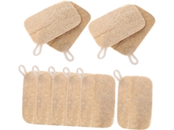 Escova De Limpeza Bucha Vegetal Natural, Esponja Abrasiva Fibra 30