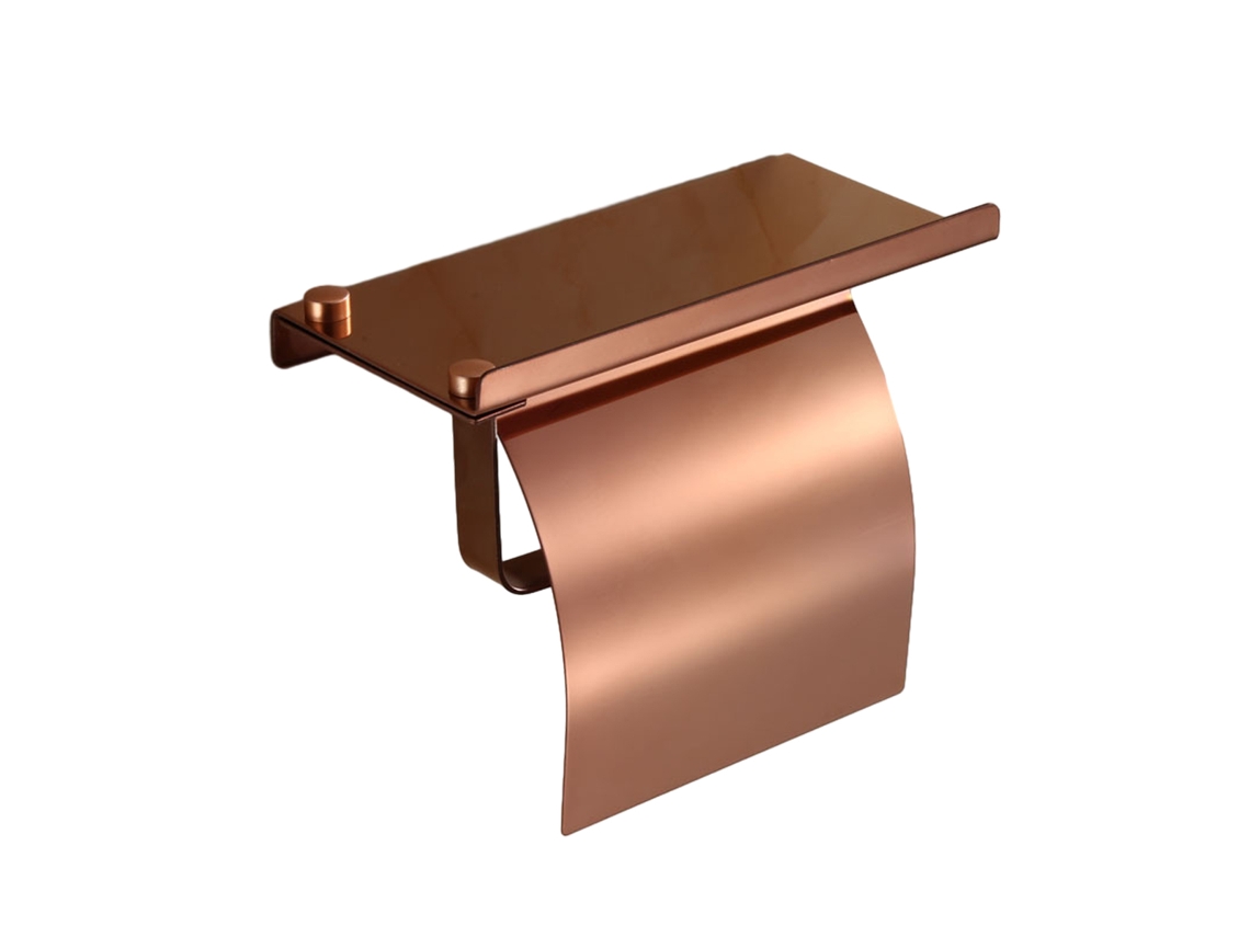 Suporte para Papel Toalha com Suporte para Telefone Aço Inoxidável NEVEANCE