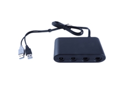 Adaptador de Controle Gc LAXISCREED 4 Portas Switch Pc Turbo
