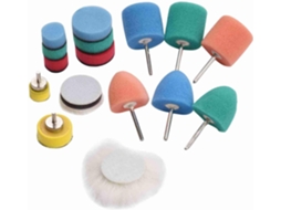 Mini Discos De Polimento Para Polimento, Kit Com 16 Peças Fibra Nylon