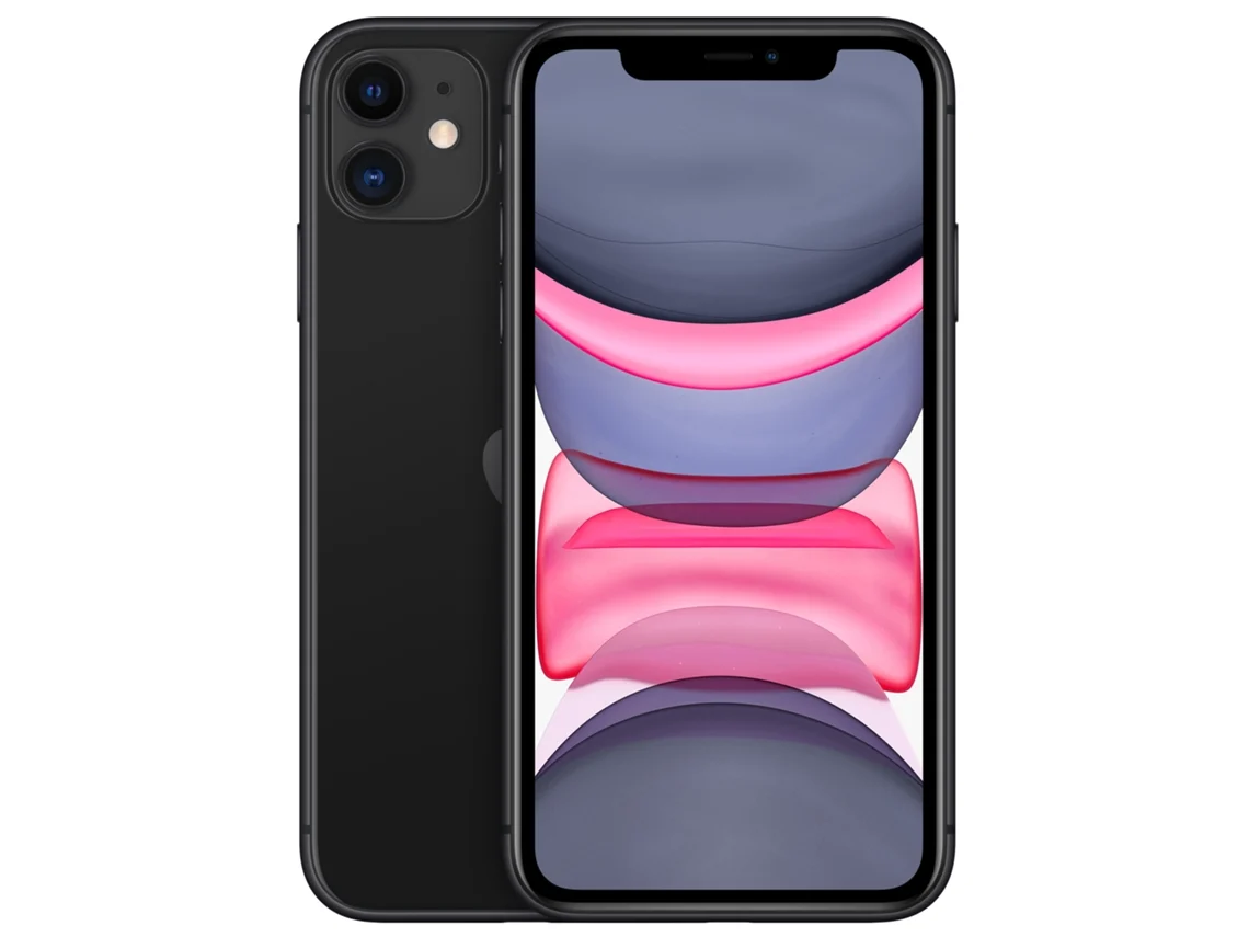 iPhone 11 APPLE (6.1'' - 128 GB - Preto)