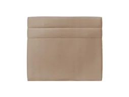 Cabeceira De Cama 2 Linhas Milano  Taupe  120 X 105 Cm Altura 120 Cm Indream