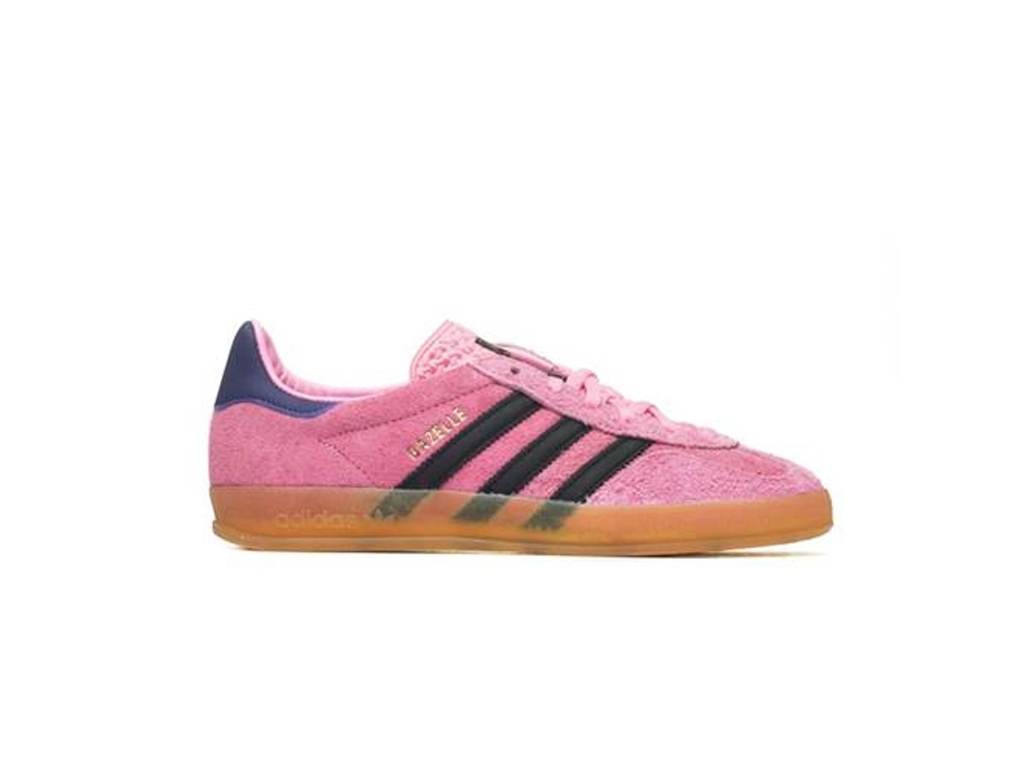 Sapatos de Mulher ADIDAS Gazelle Indoor Pele Rosa (40)