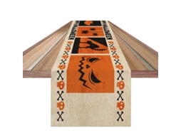 Caminho de Mesa de Ação de Graças com Abóboras Decoração para Festas RNEMITERY