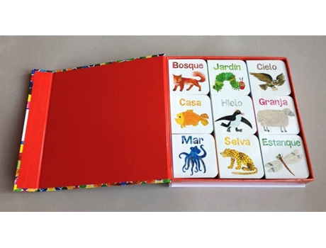 Livro Caja Con Muchos Libros Y Un Puzzle de Eric Carle (Espanhol)